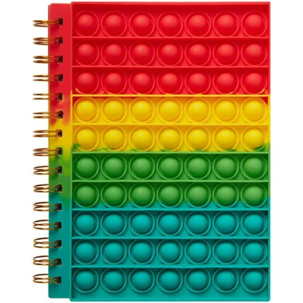 C R GIBSON SENSORY FRIENDLY POP JOURNAL - RAINBOW